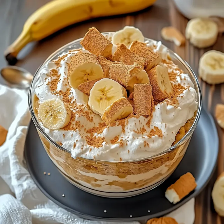 Irresistible Biscoff Banana Pudding with Caramel Delight