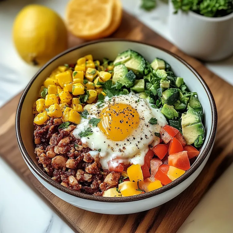 Energizing High-Protein Breakfast Bowls for a Bright Morning