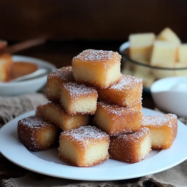 Irresistible Cinnamon Sugar French Toast Cubes Recipe