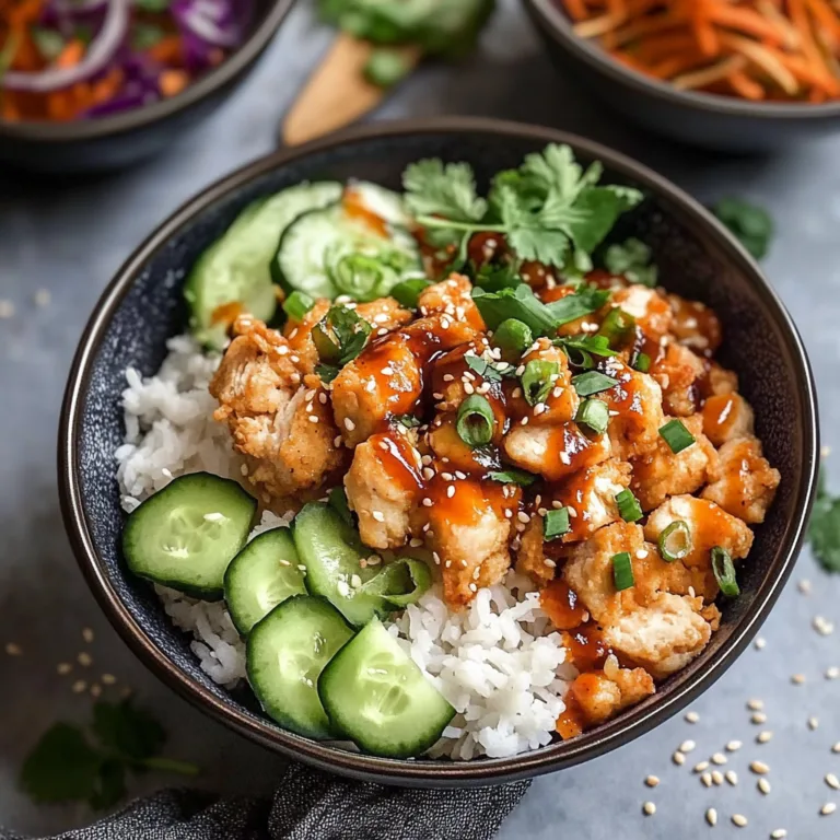 Irresistible Bang Bang Chicken Bowl – A Flavorful Delight