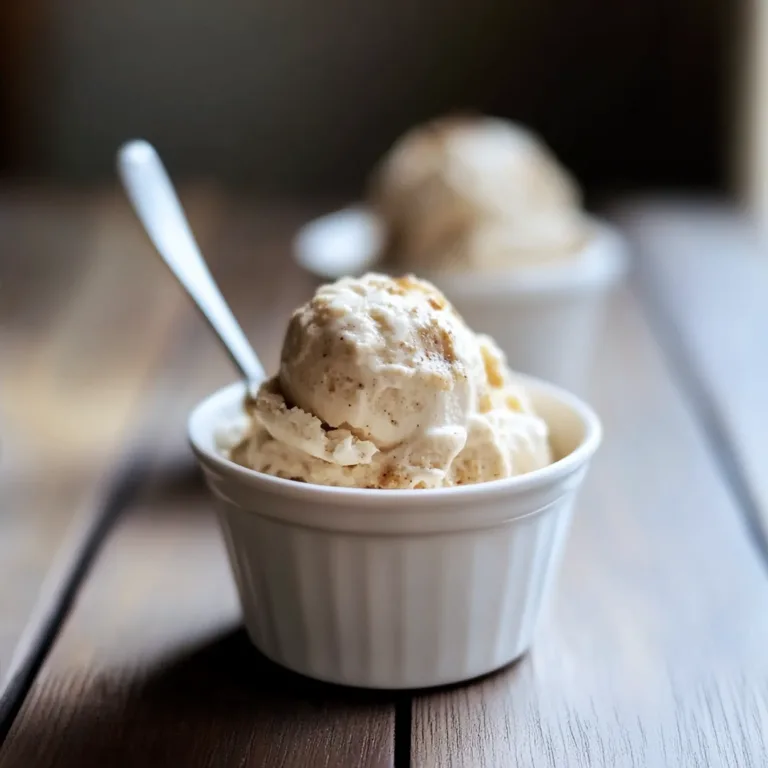 Creamy Cottage Cheese Ice Cream with Brown Butter Bliss