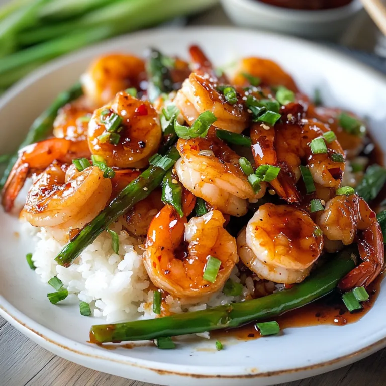 Irresistible Sweet Chili Shrimp with Asparagus Recipe