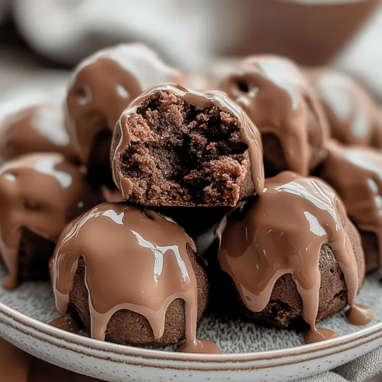 Indulge in No-Bake Cottage Cheese Brownie Batter Bites