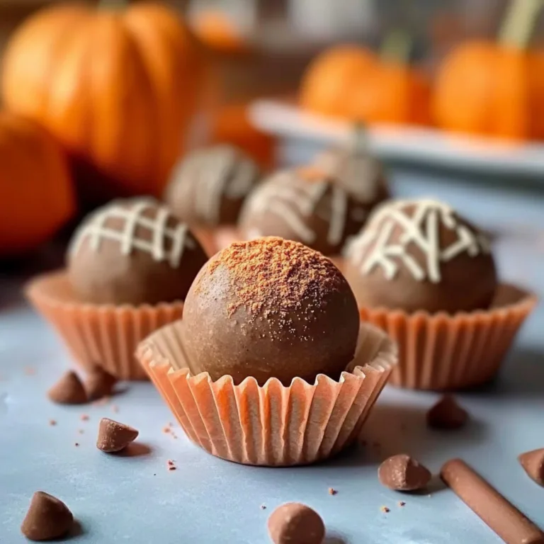 Indulge in Irresistible Pumpkin Spice Truffles Today!