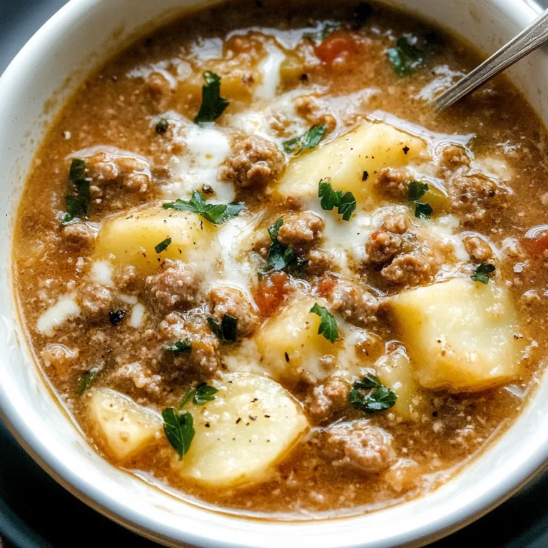 Delightful Italian Sausage and Potato Soup Recipe