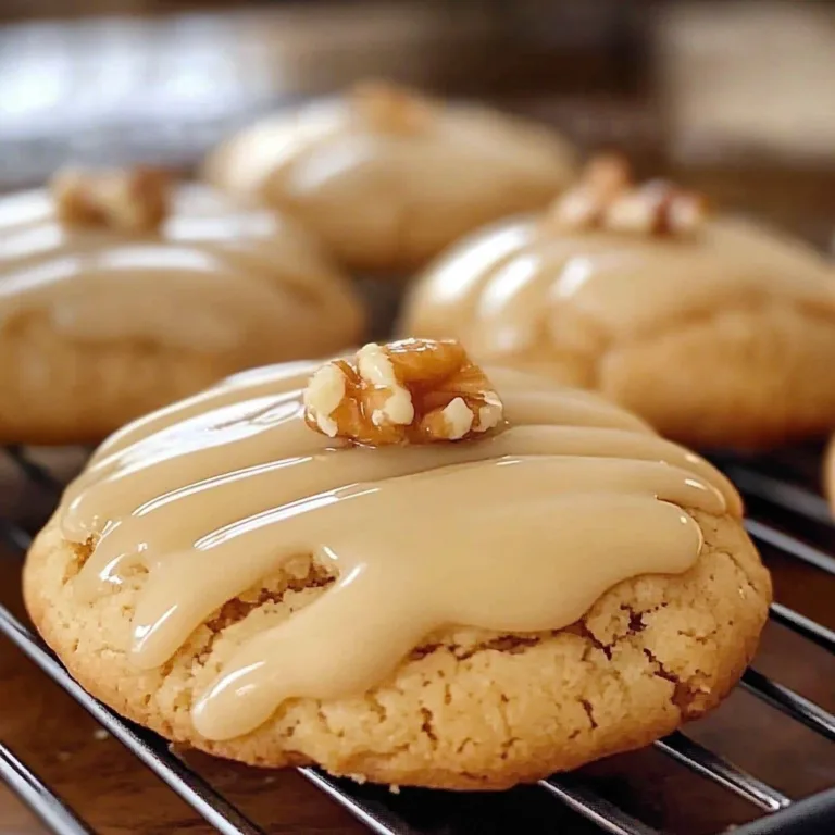 Irresistible Maple Cookies with Maple Icing Recipe