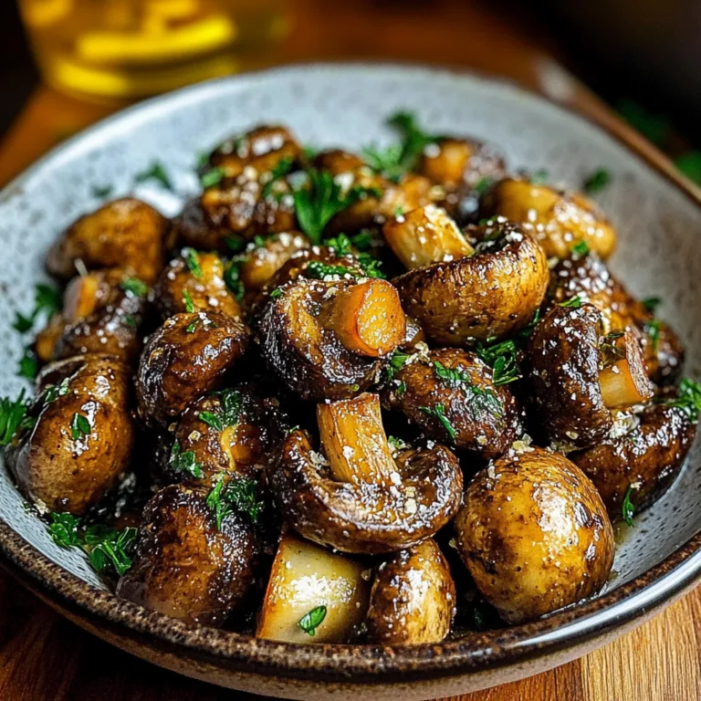Savory Cowboy Mushrooms: A Rustic Delight Recipe