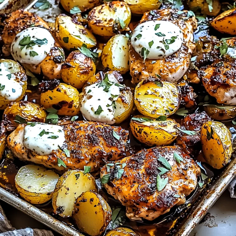 Irresistible Sheet Pan Lemon Balsamic Chicken & Potatoes