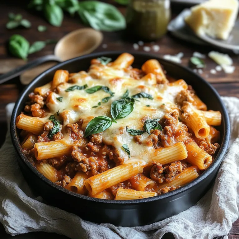 Irresistible Sausage Rigatoni: Comfort Food Delight