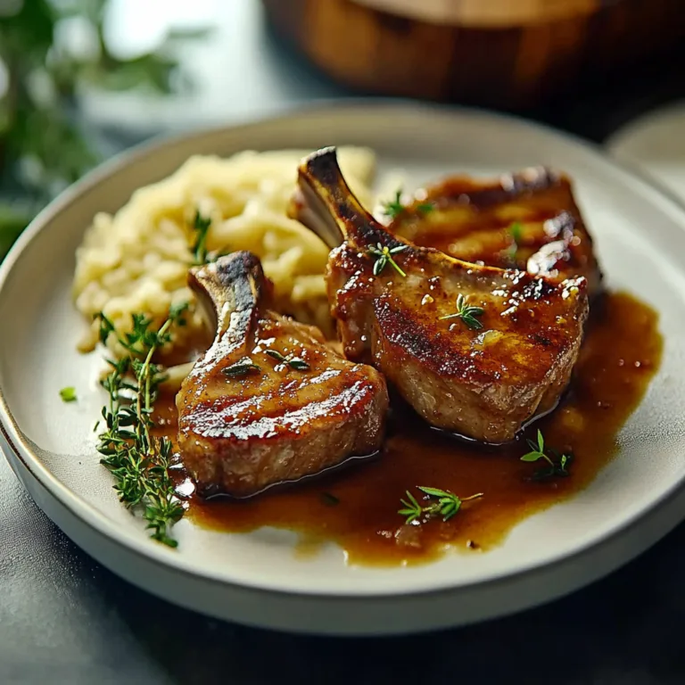 Irresistible Brown Sugar Lamb Chops Recipe to Impress