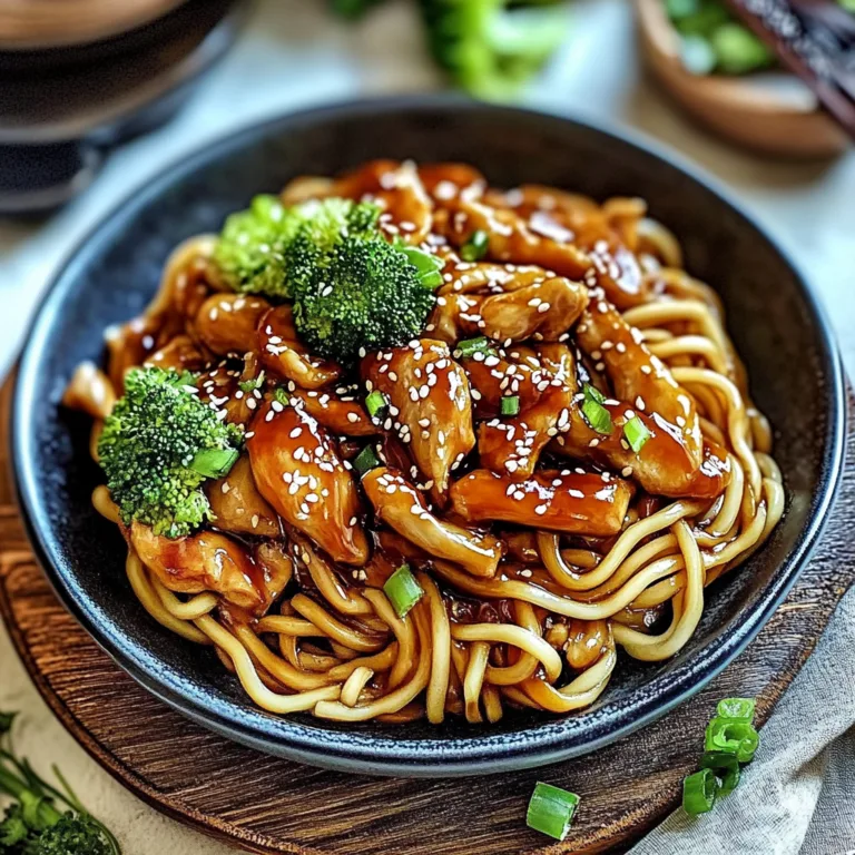 Irresistible Chicken Teriyaki Noodles: Easy Recipe Delight