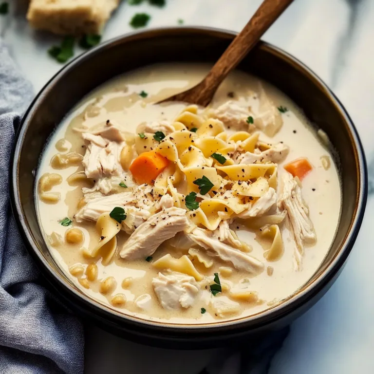 Cozy Creamy Chicken Noodle Soup Recipe for Ultimate Comfort