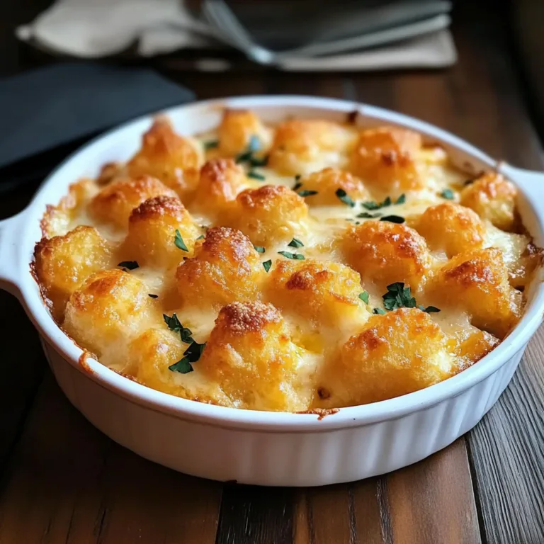 Ultimate Tater Tot Casserole: Comfort Food Delight