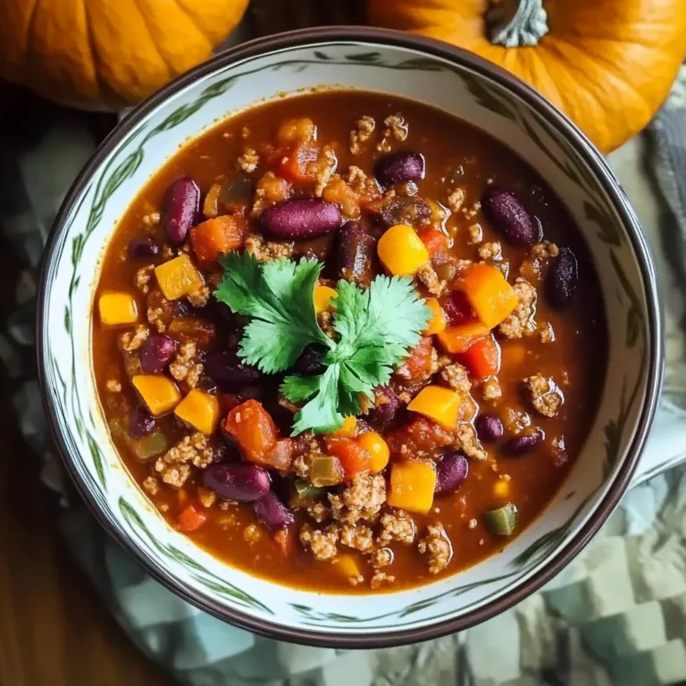 Delicious Pioneer Woman Pumpkin Chili: Fall Comfort Food
