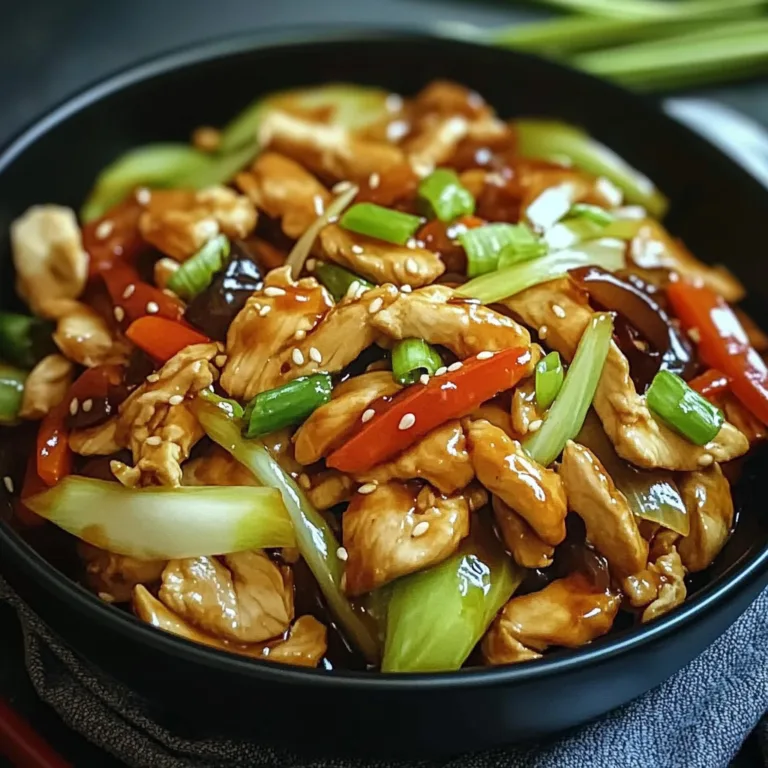 Flavorful Chinese Chicken Cabbage Stir-Fry Recipe Delight