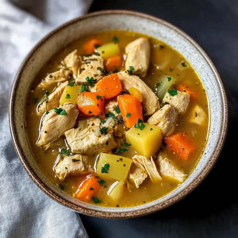 Hearty Instant Pot Chicken Stew: Comfort in Every Bite