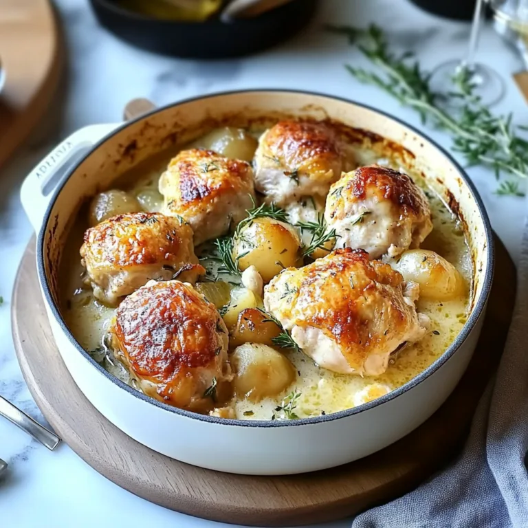 Heartwarming French Chicken Casserole: Comfort in Every Bite