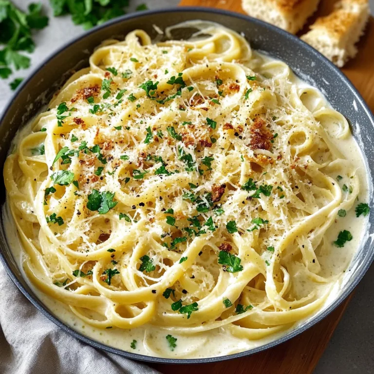 Indulge in Creamy Fettuccine Alfredo: 15-Minute Delight