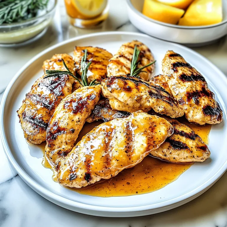 Irresistible Grilled Honey Mustard Chicken Tenders Recipe