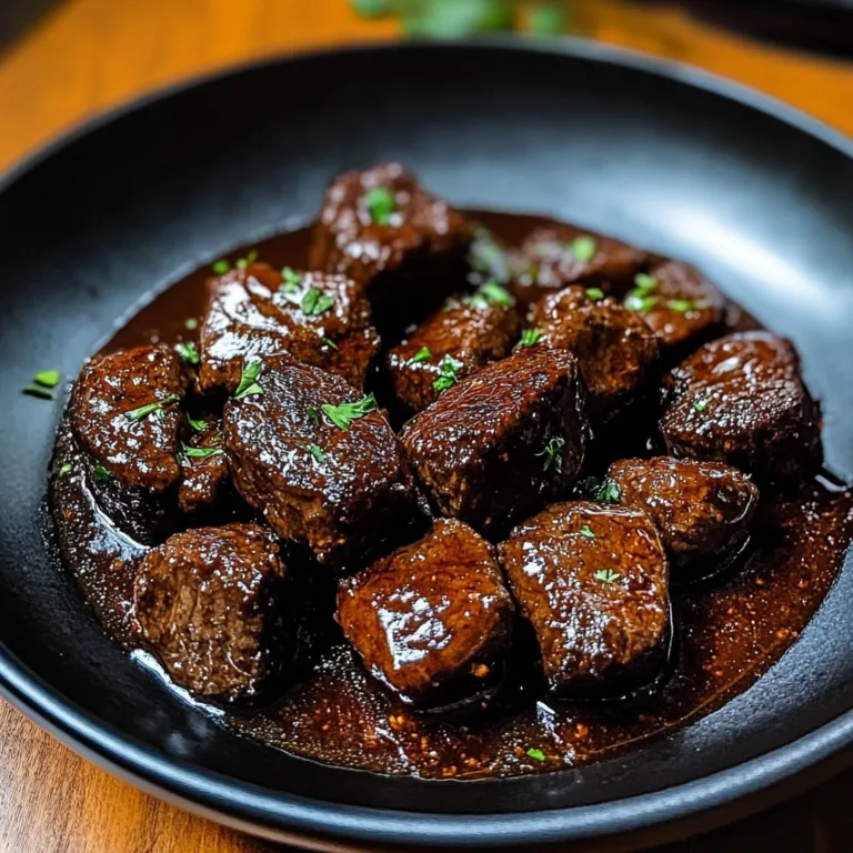 Flavorful Cajun Garlic Butter Steak Bites Recipe Delight