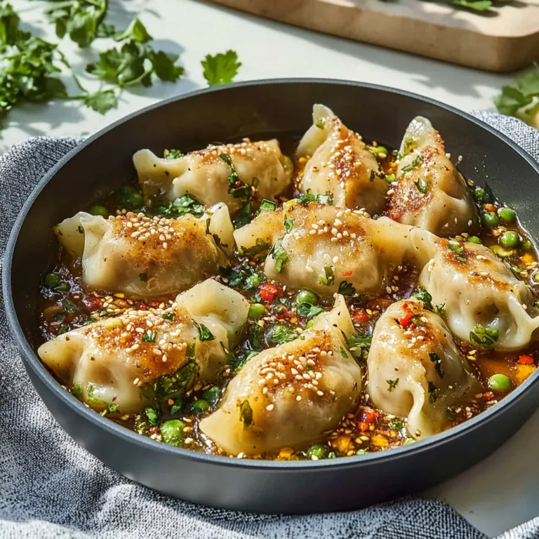 Irresistible One Pan Dumpling Dinner for Quick Comfort