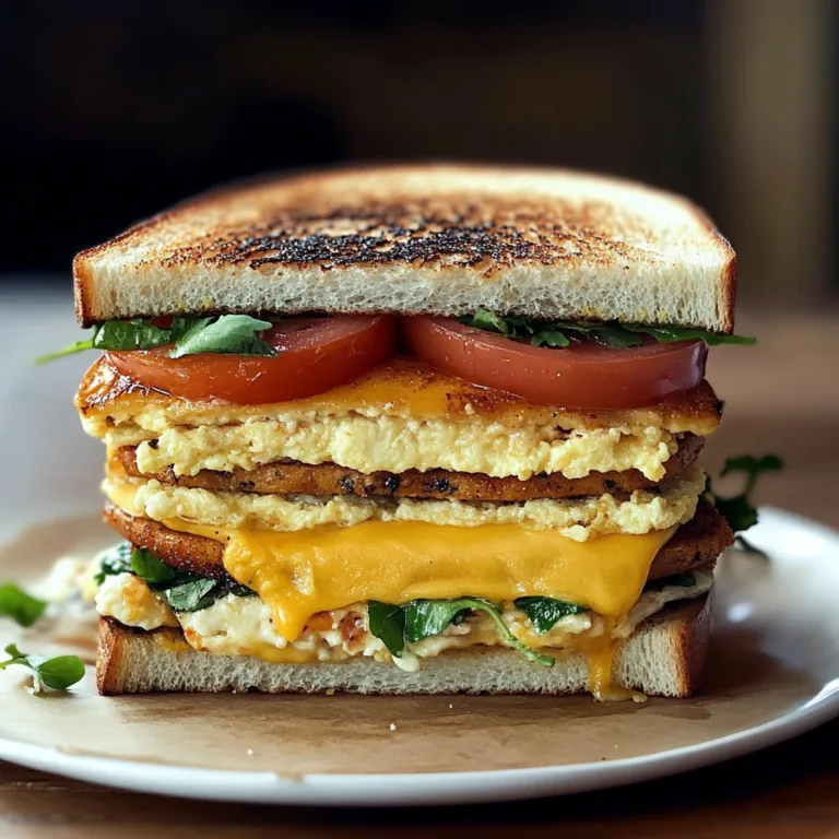 The Ultimate Breakfast Club Sandwich: Morning Bliss Unleashed