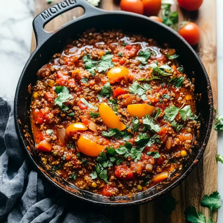 Irresistible Unstuffed Pepper Skillet Recipe to Savor