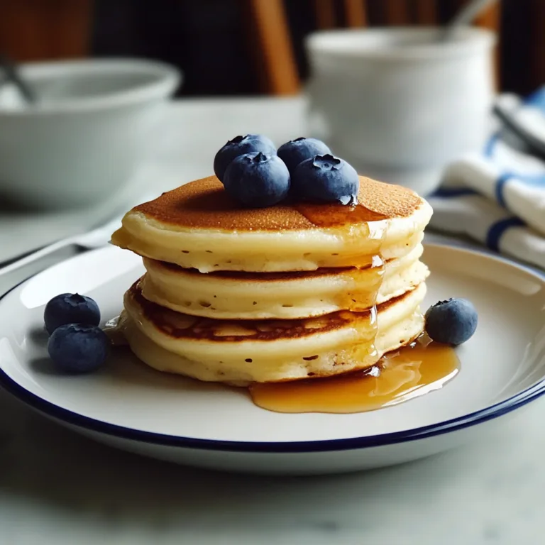 Fluffy Pancakes: The Ultimate Breakfast Delight Recipe