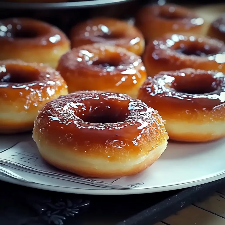Irresistible Crème Brûlée Doughnuts for Sweet Indulgence