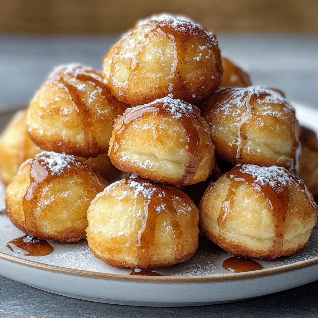 Recipe preparation for 2 Ingredient Air Fryer Donut