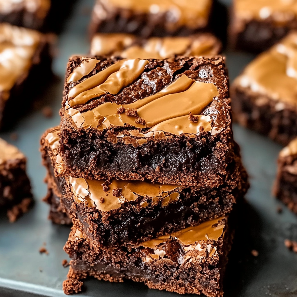 Recipe preparation for Biscoff Brownies