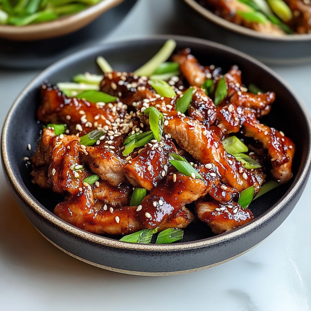 Recipe preparation for Air Fryer Chicken Bulgogi