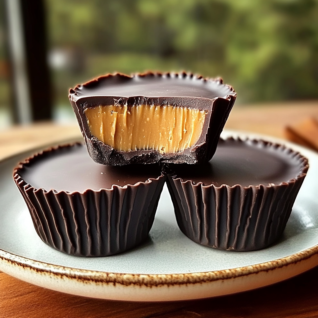 Recipe preparation for Homemade Reese’s Cups