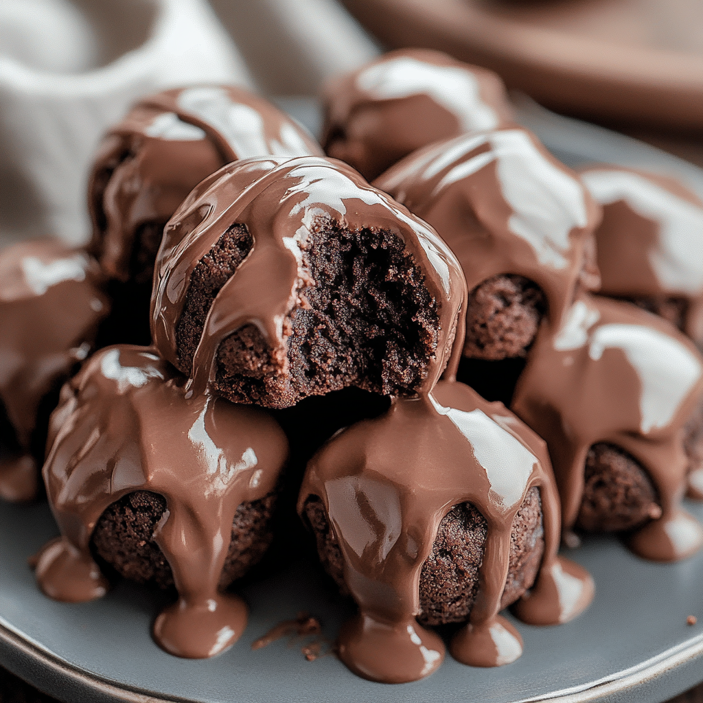 Recipe preparation for No-Bake Cottage Cheese Brownie Batter Protein Bites