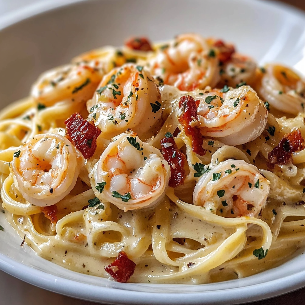 Recipe preparation for Marry Me Shrimp Pasta