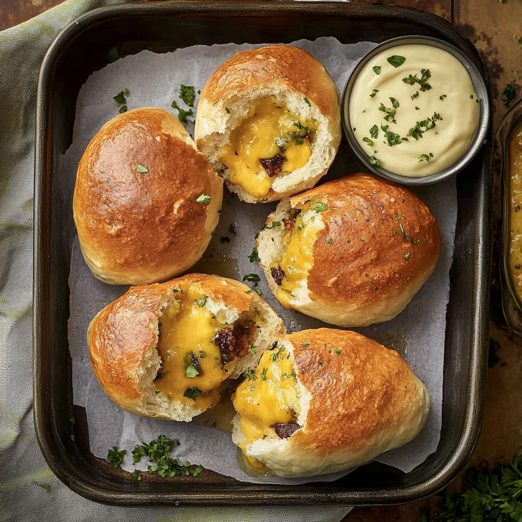 Recipe preparation for Breakfast Bombs