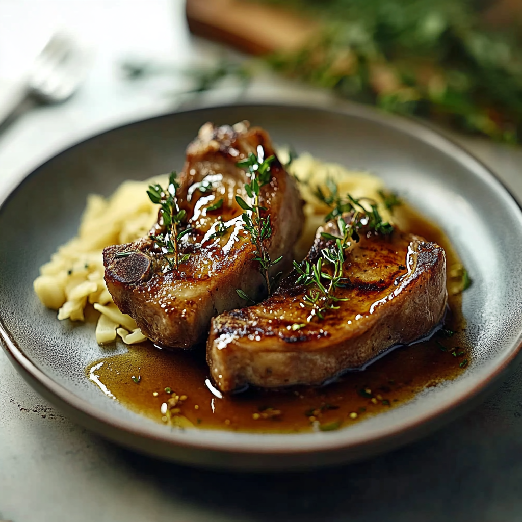 Recipe preparation for Brown Sugar Lamb Chops