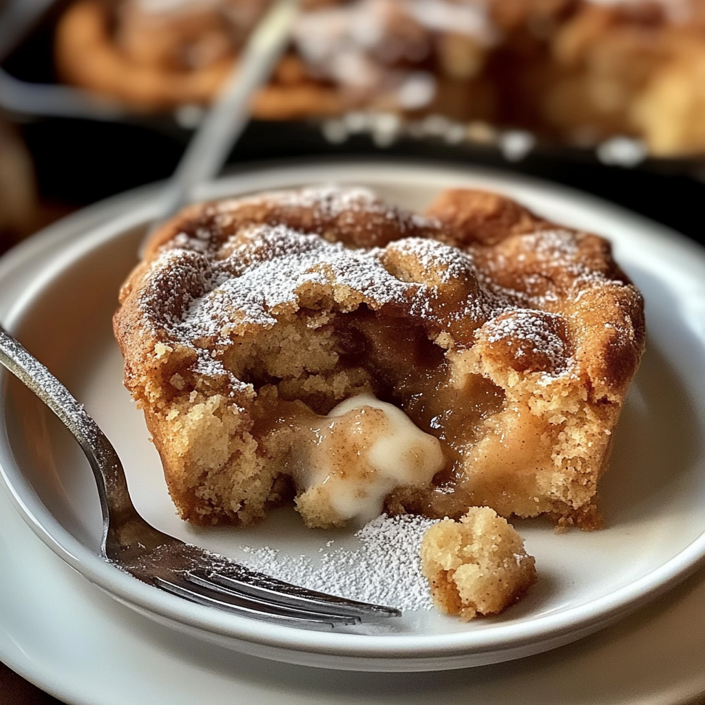 Recipe preparation for Snickerdoodle Cobbler