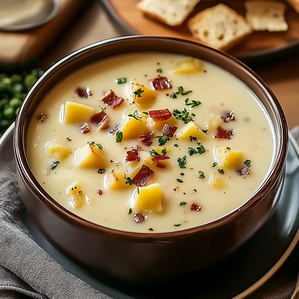 Recipe preparation for Outback Steakhouse-Inspired Potato Soup