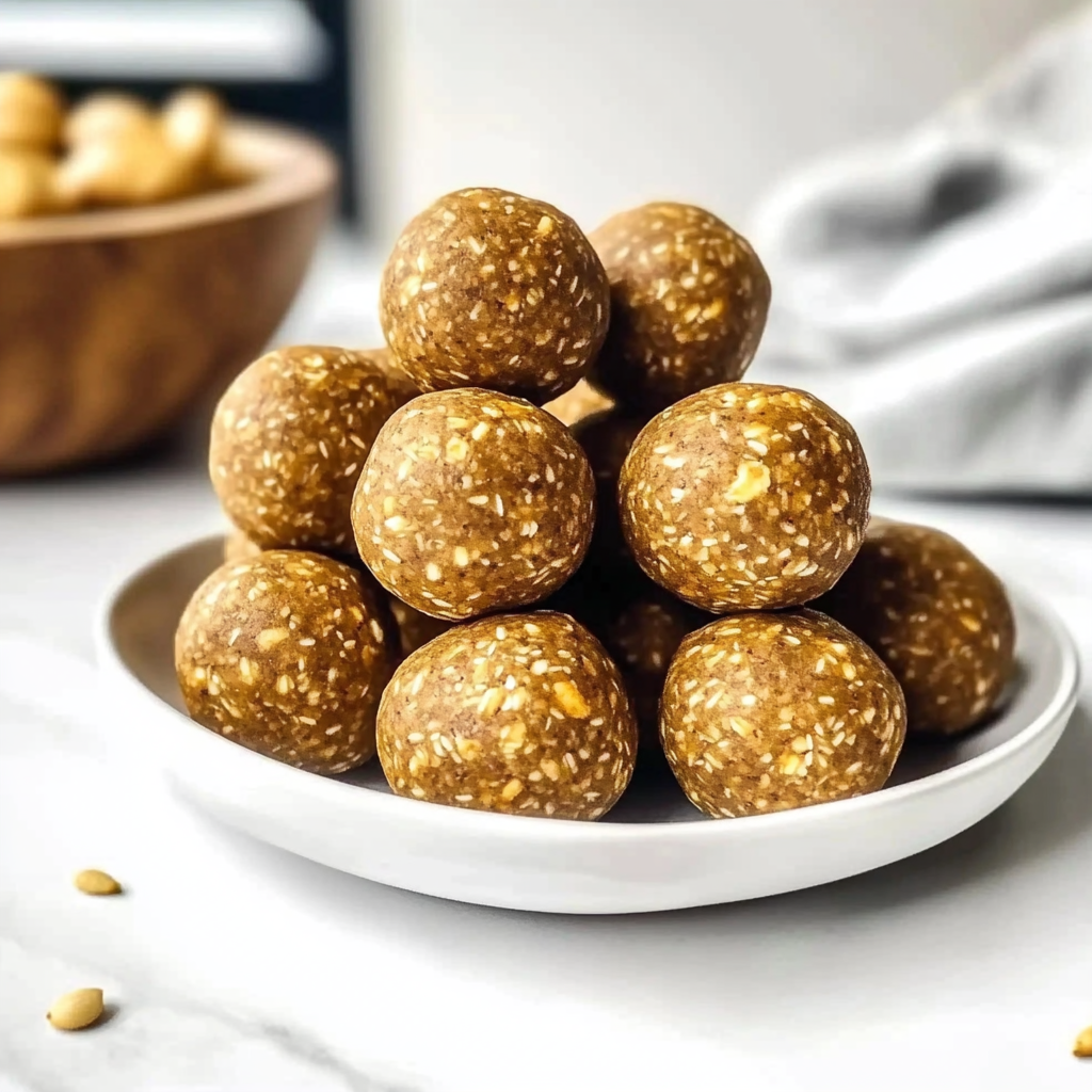 Recipe preparation for Pumpkin Spice Protein Balls: A No-Bake Fall Snack You’ll Love