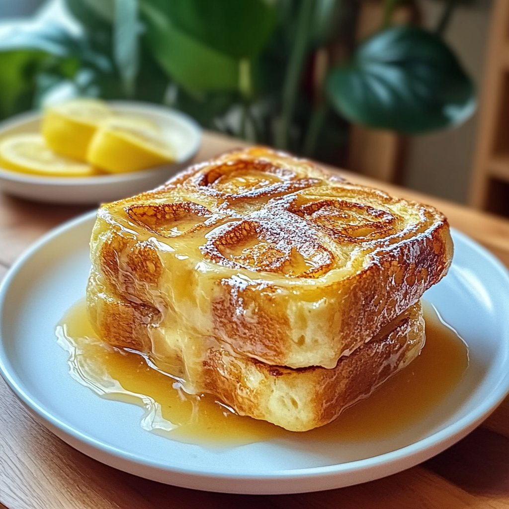 Recipe preparation for Hawaiian Roll French Toast: Sweet, Pillowy Perfection for Breakfast