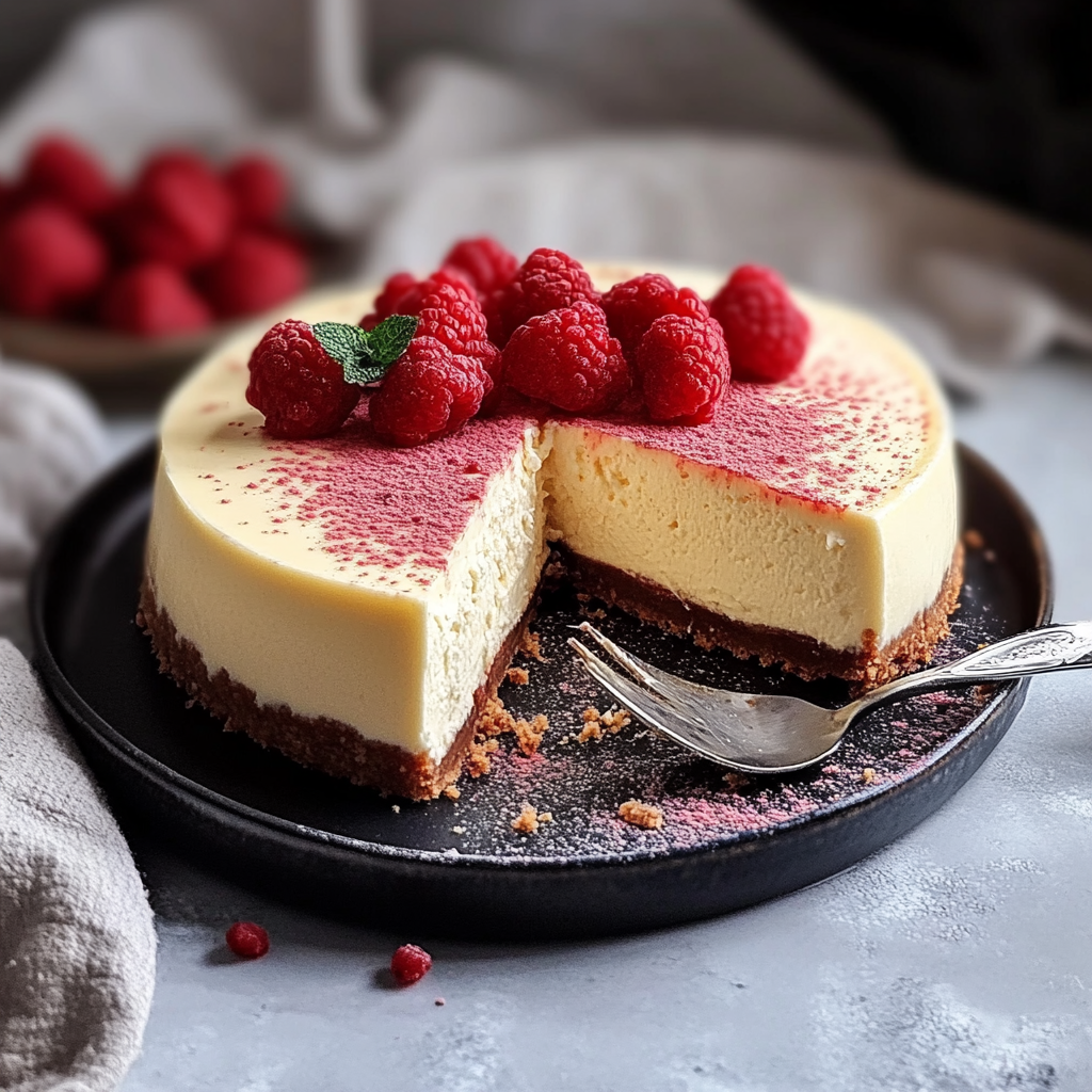 Recipe preparation for The Ultimate New York-Style Cheesecake