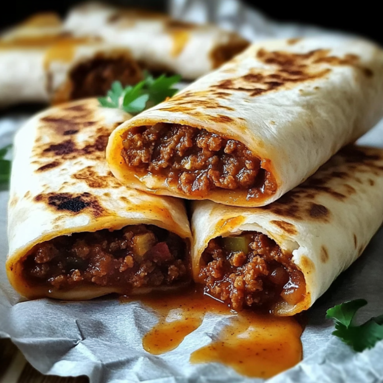 Irresistible Sloppy Joe Grilled Burritos Recipe to Try Now