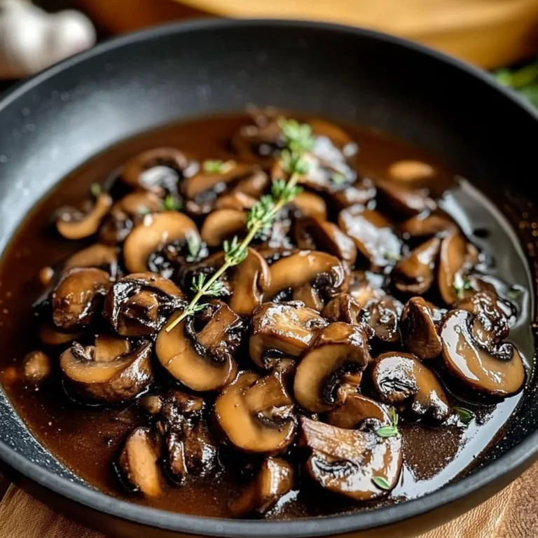 Delicious Red Wine Mushroom Sauce Recipe to Elevate Dishes