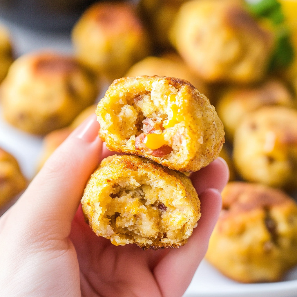 Recipe preparation for McGriddle Bites