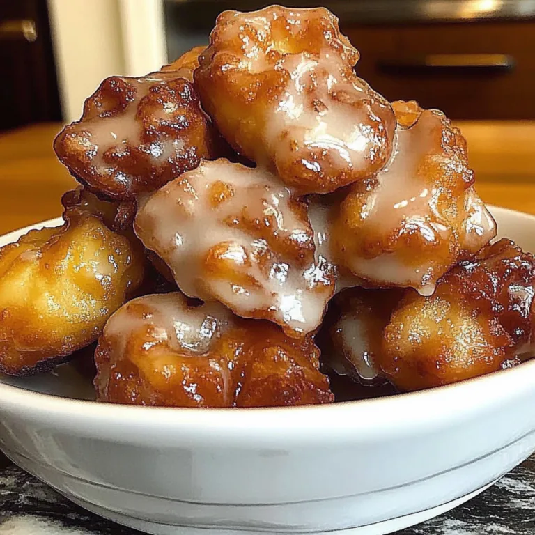 Irresistible Baked Apple Fritters Recipe – Fall’s Delight