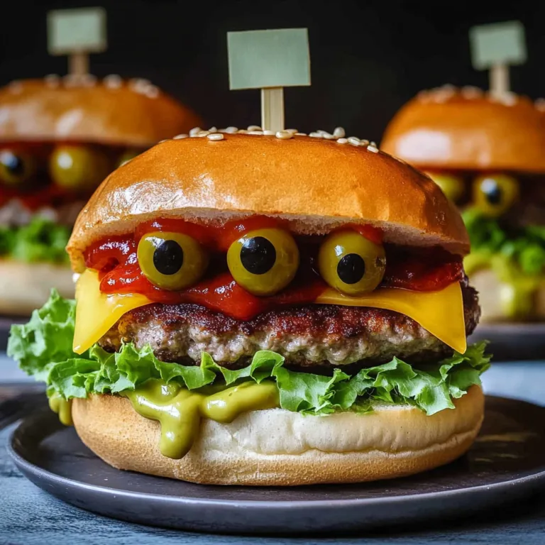 Ultimate Monster Burger Recipe: A Flavor Explosion!