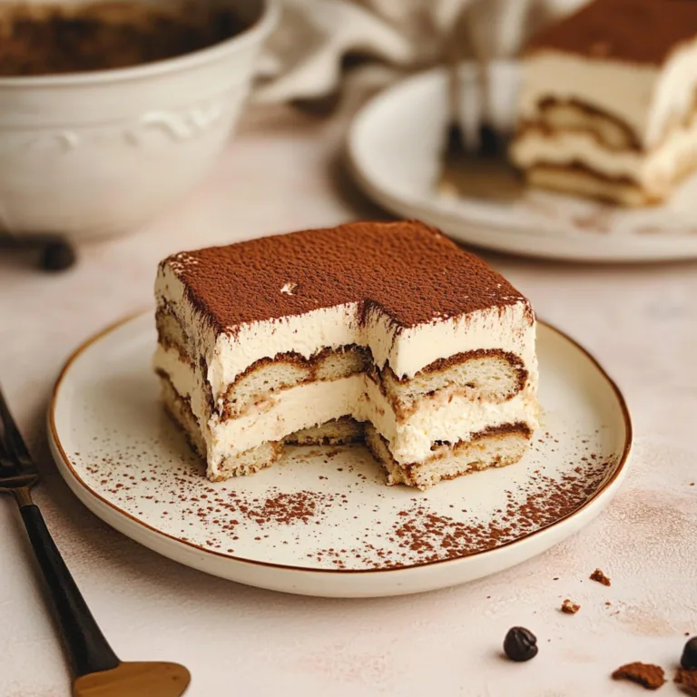 Irresistible Classic Italian Tiramisu Recipe to Delight