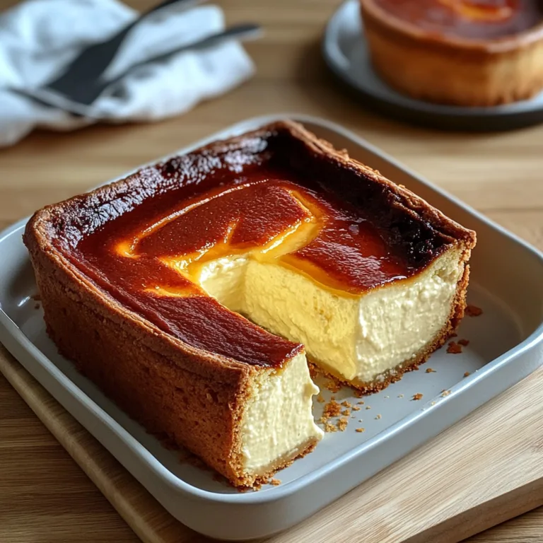 Indulge in Loaf Pan Basque Cheesecake: A Creamy Delight