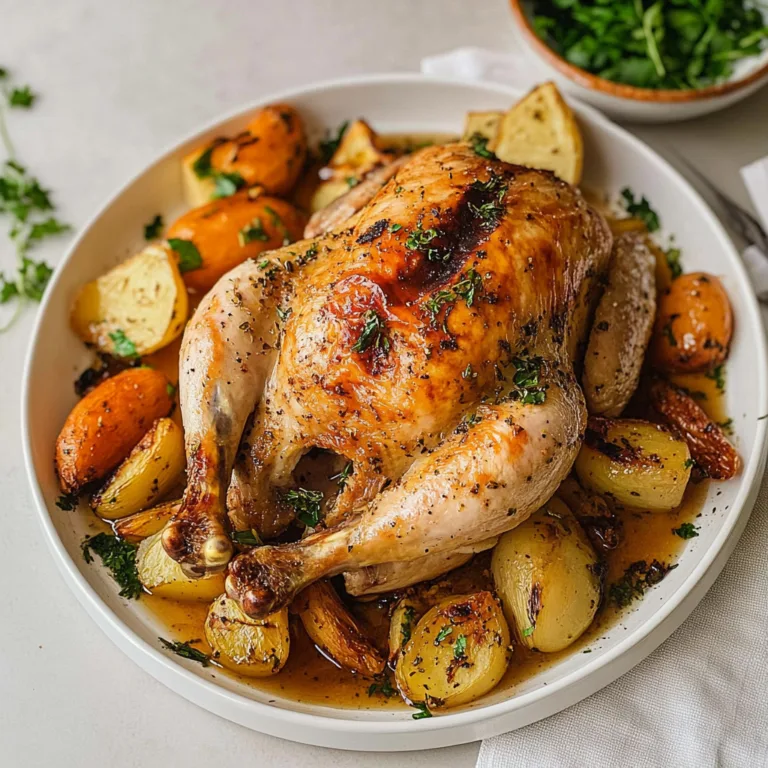 Irresistible Slow Roasted Chicken Recipe for Home Cooks